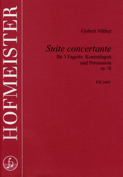 Suite concertante op. 78