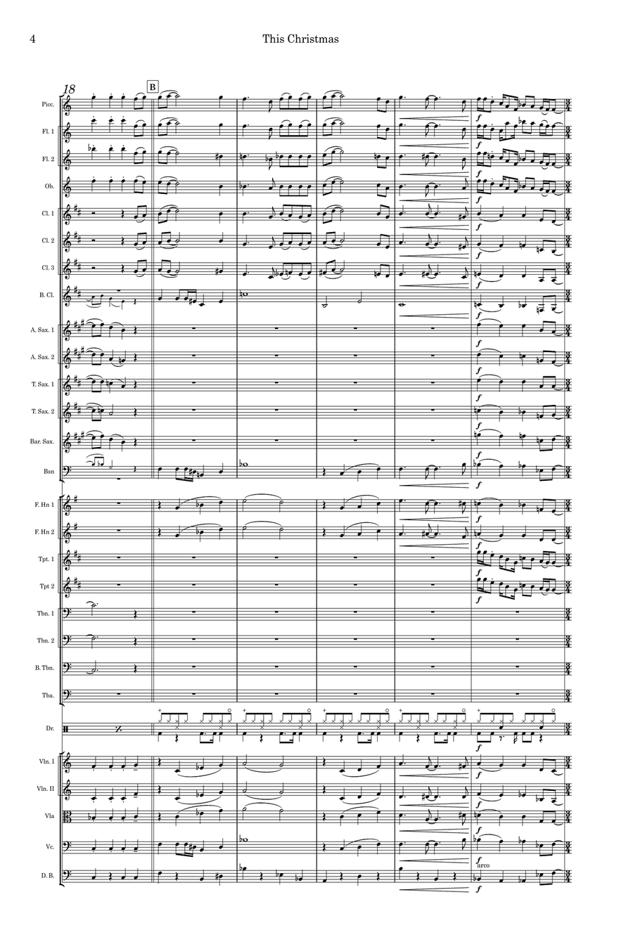 This Christmas Full Orchestra scores gallery preview page 4