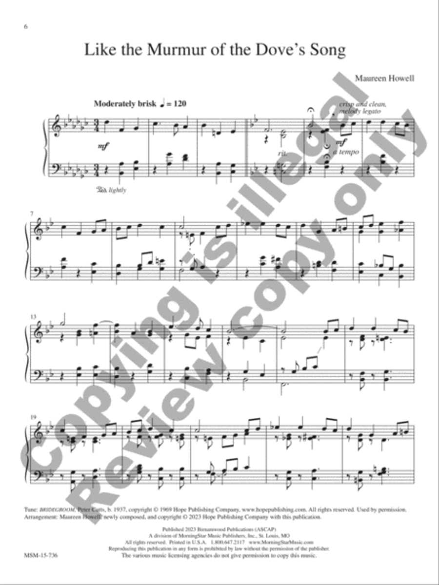 Gather Us In Gather Us In Piano Solo scores gallery preview page 4