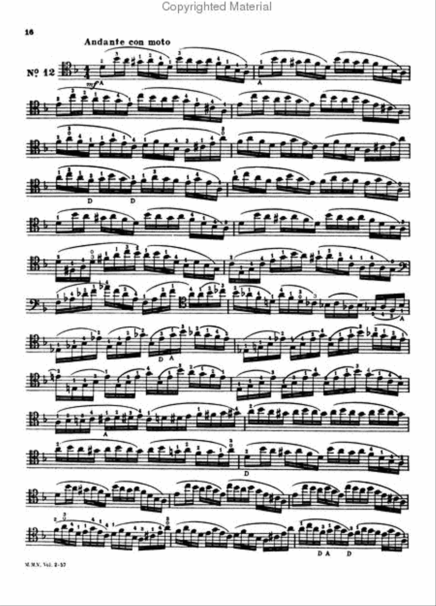 Modern Method for the Violoncello, Volume 2 Chamber Music scores gallery preview page 3