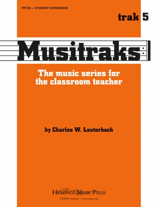 Book cover for Musitraks 5 - Student Workbook
