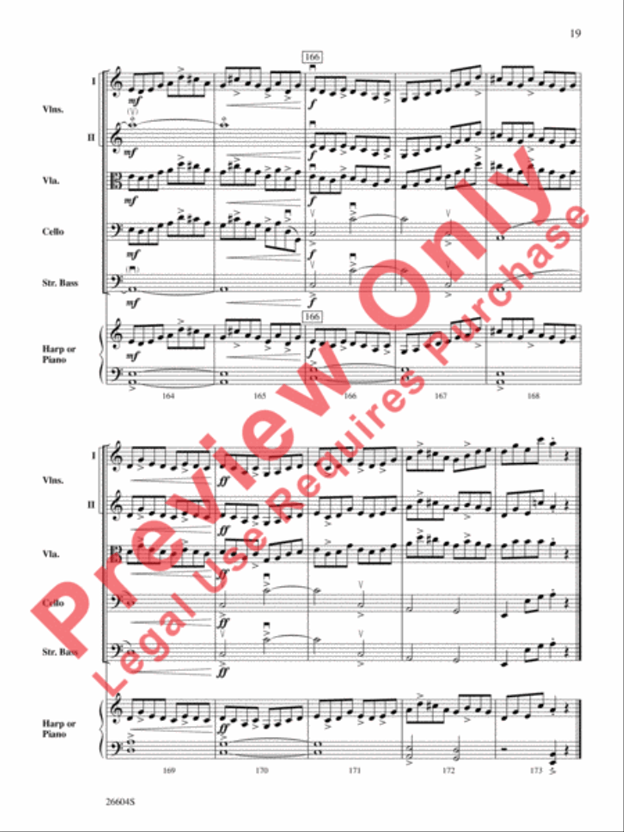 Creaking Tree String Orchestra scores gallery preview page 20