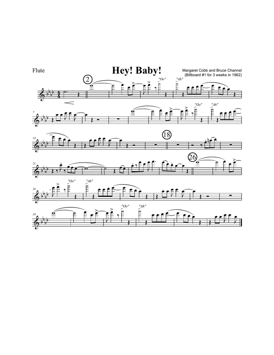 Hey! Baby! Jazz Ensemble scores gallery preview page 5