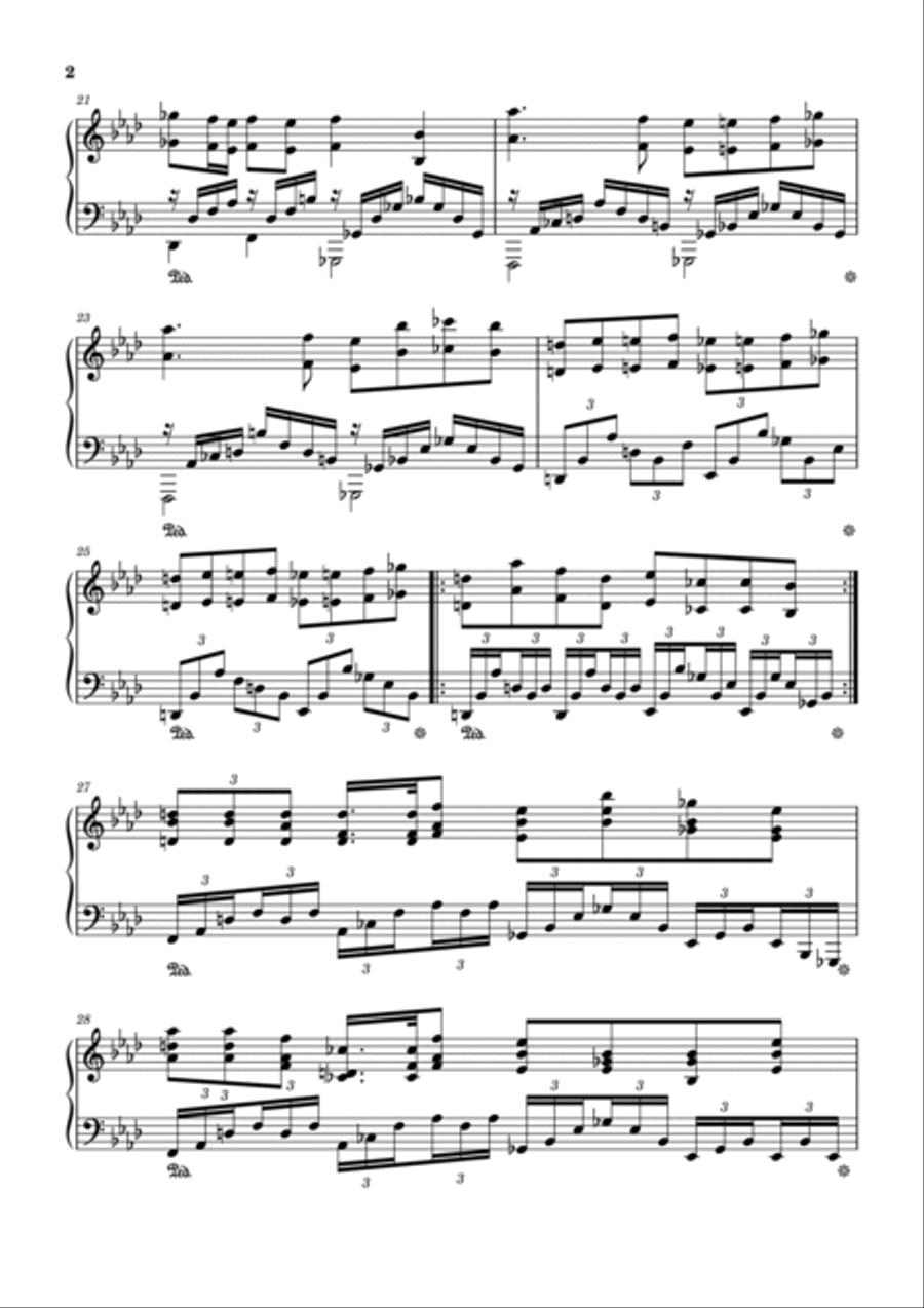 Empty Soul Piano Solo scores gallery preview page 2