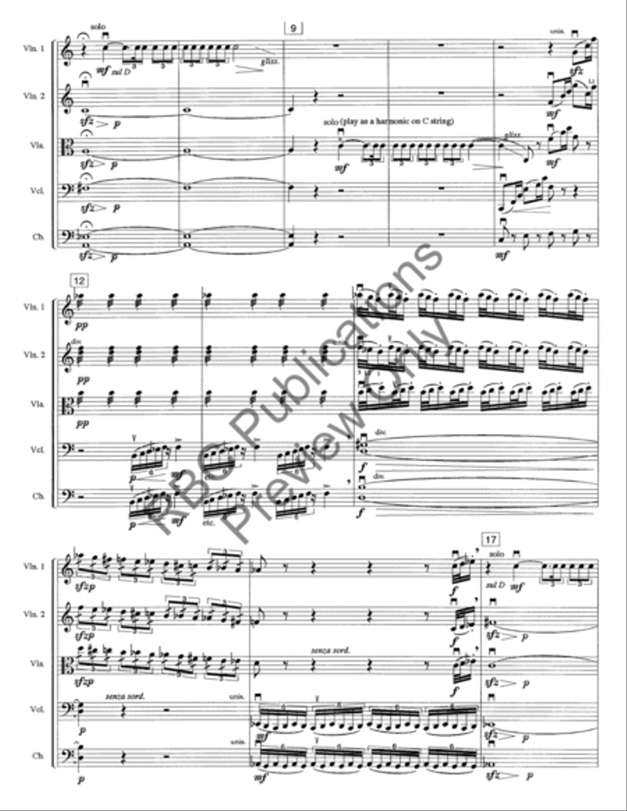 Witches Sabbath Witches Sabbath String Orchestra scores gallery preview page 5