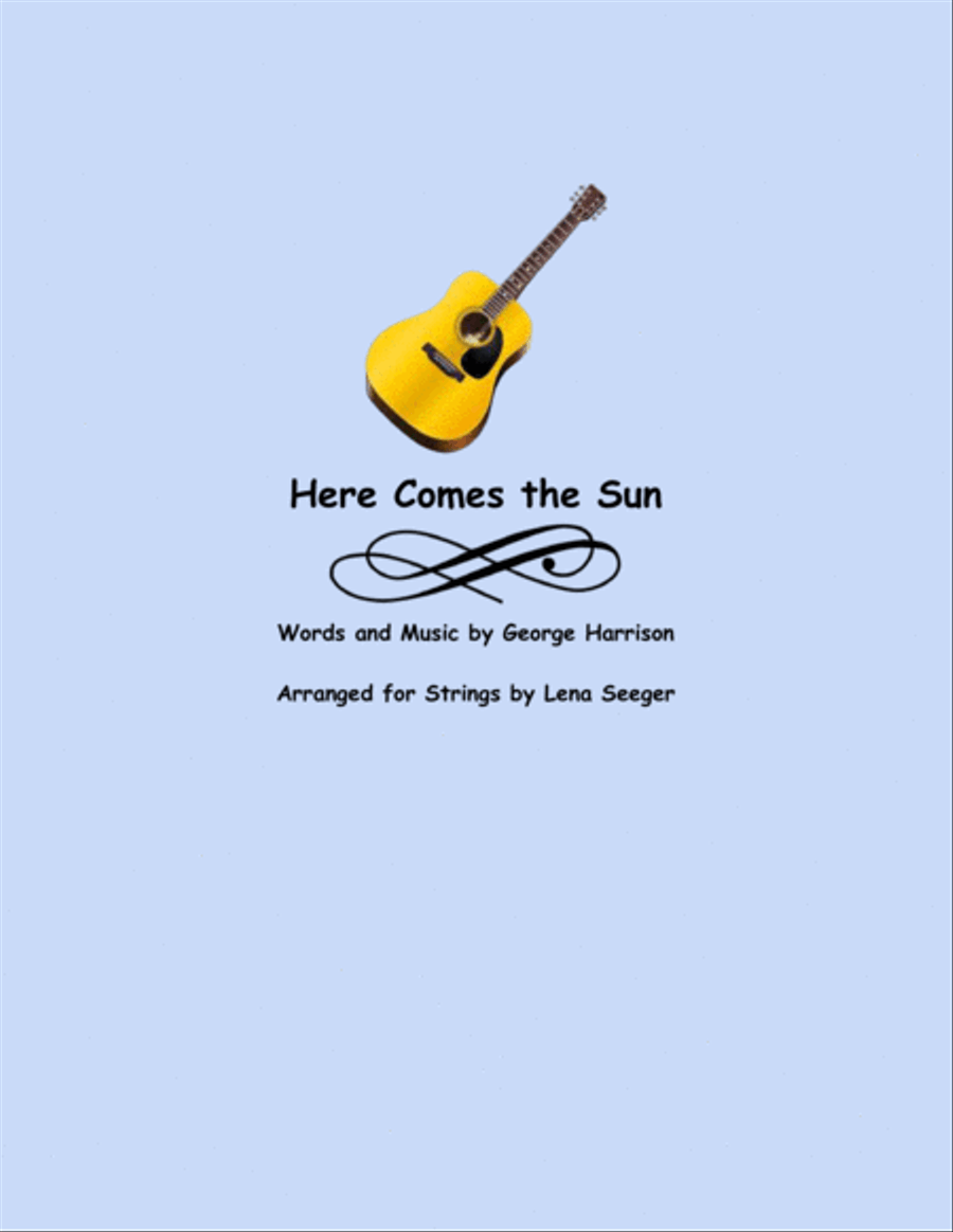 Here Comes The Sun String Quartet scores gallery preview page 1