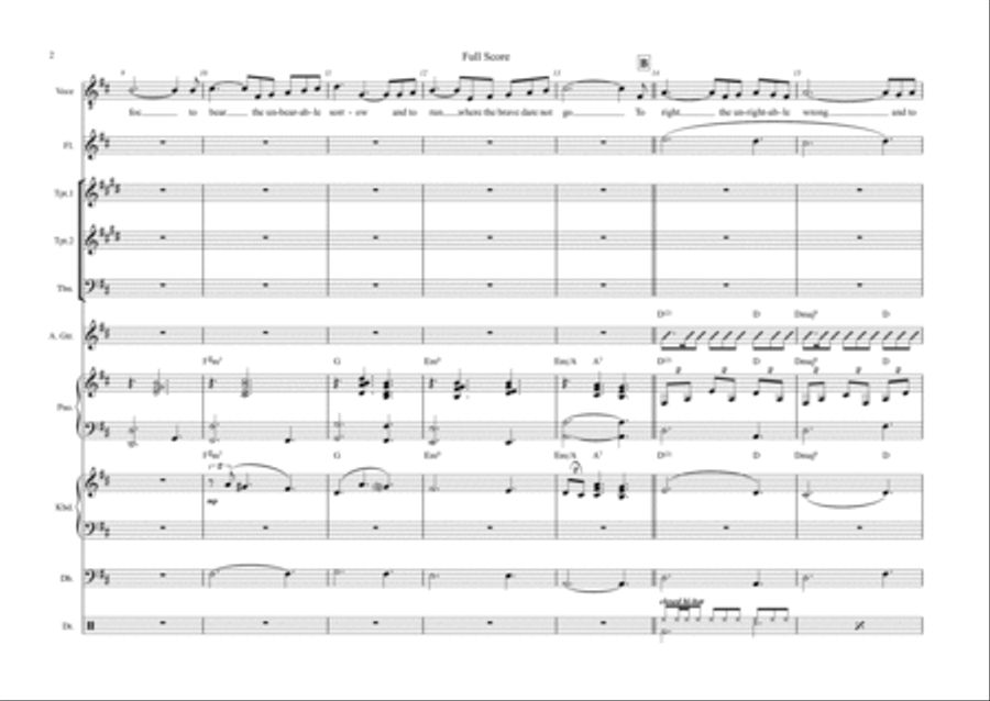 The Impossible Dream The Impossible Dream Flute scores gallery preview page 2