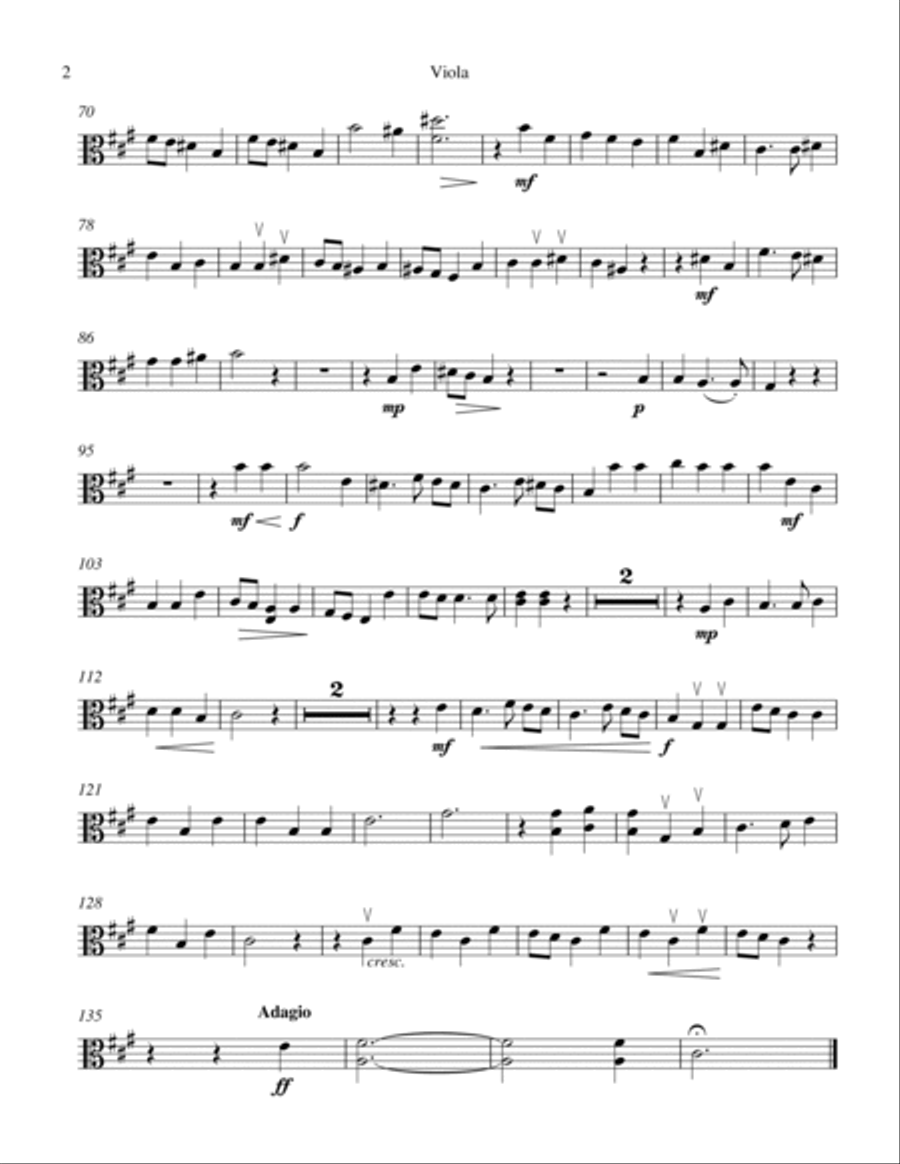 And The Glory from Messiah String Quartet scores gallery preview page 6