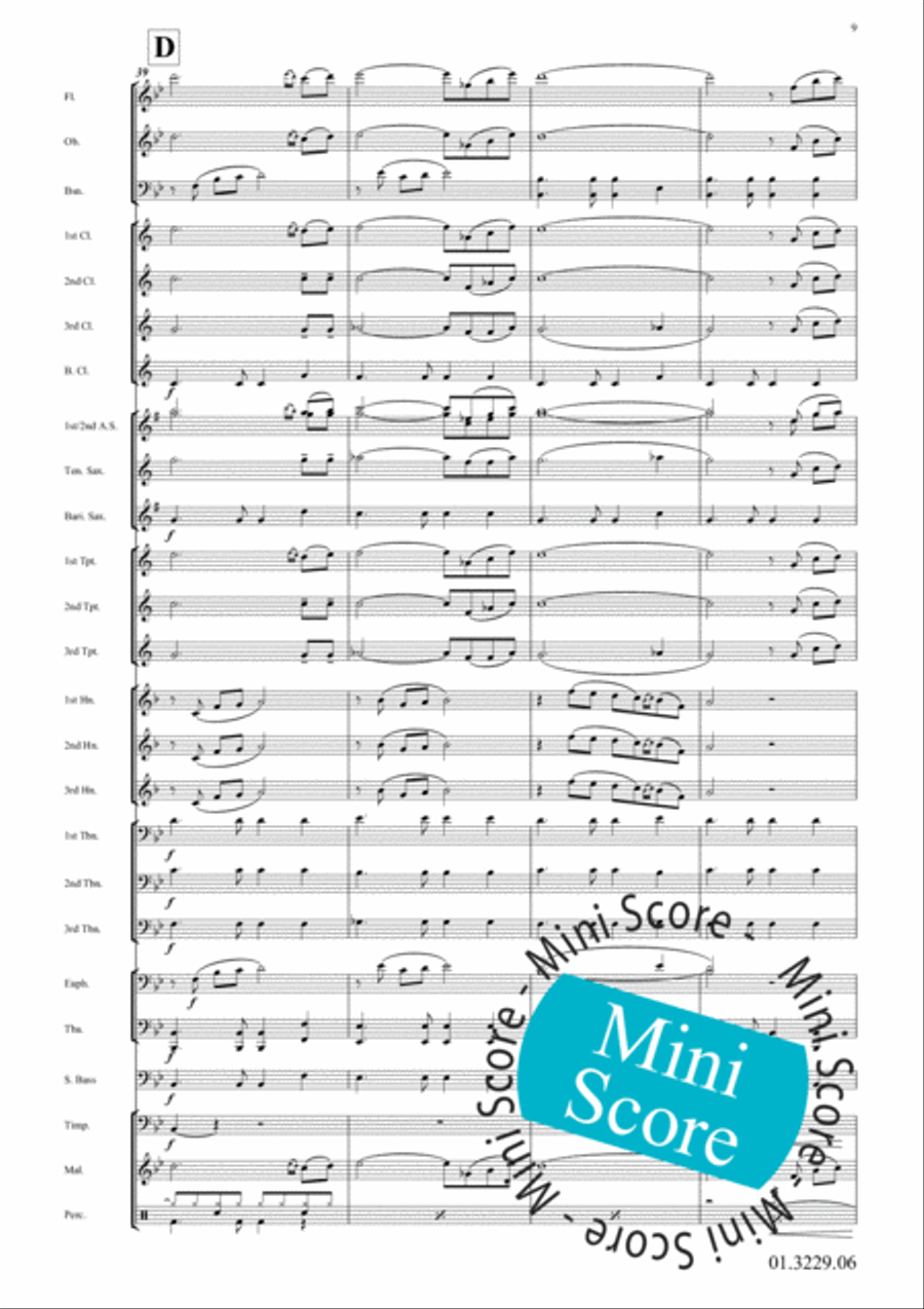 A Little Love Song Concert Band scores gallery preview page 13