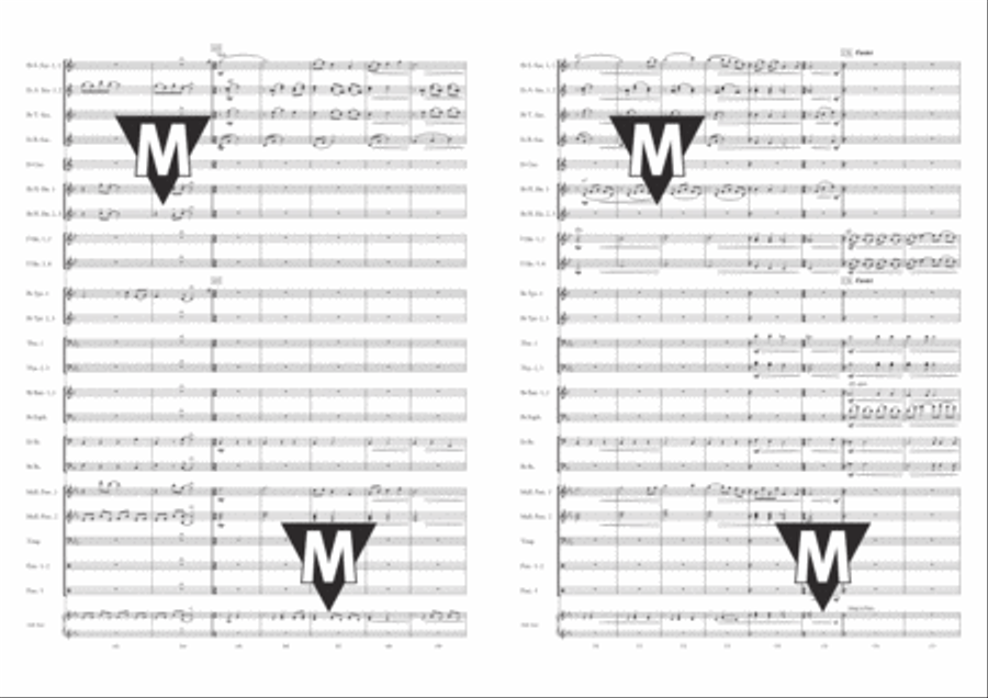 The Story of Anne Frank Fanfare Band scores gallery preview page 17