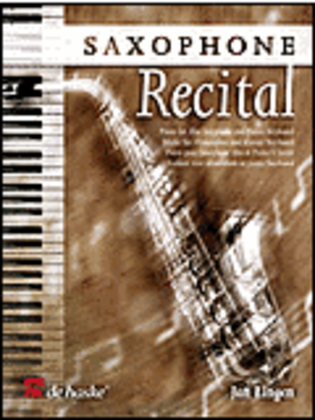 Book cover for Saxophone Recital