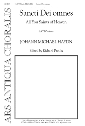 Book cover for Sancti Dei omnes