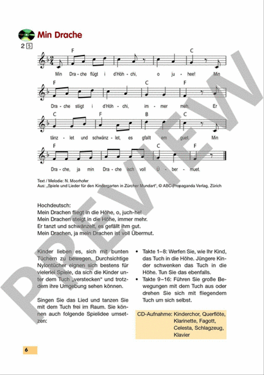 Musikkindergarten Musikkindergarten CD scores gallery preview page 5