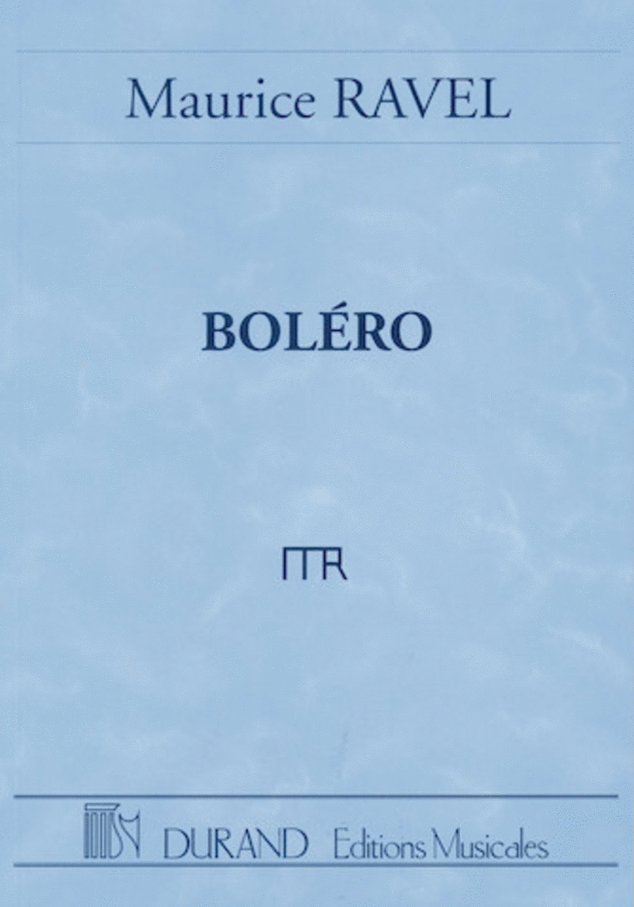 Boléro Orchestra scores gallery preview page 1
