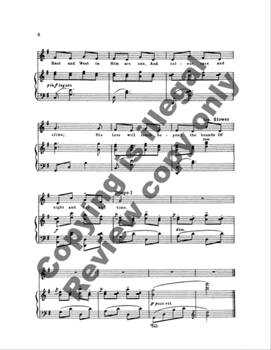 The Clock Carol The Clock Carol Unison Choir scores gallery preview page 8