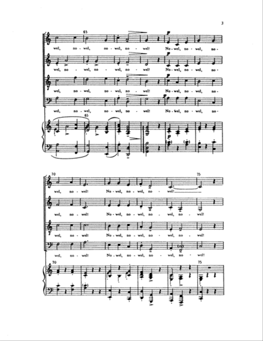 Nowel 4-Part scores gallery preview page 4