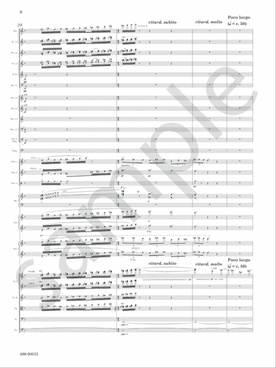Night Rivers Orchestra scores gallery preview page 10