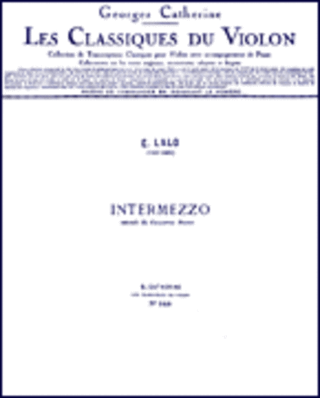 Intermezzo - Classiques No. 349