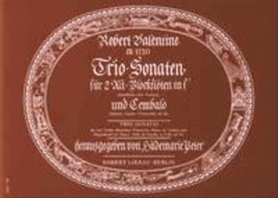 Triosonaten Triosonaten Alto Recorder scores gallery preview page 1