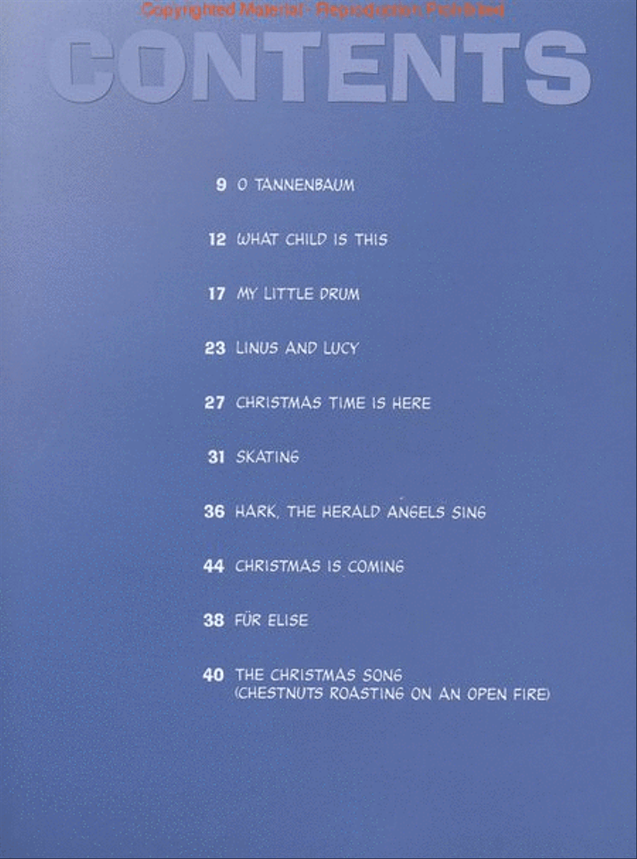 A Charlie Brown Christmas™ Easy Piano scores gallery preview page 2