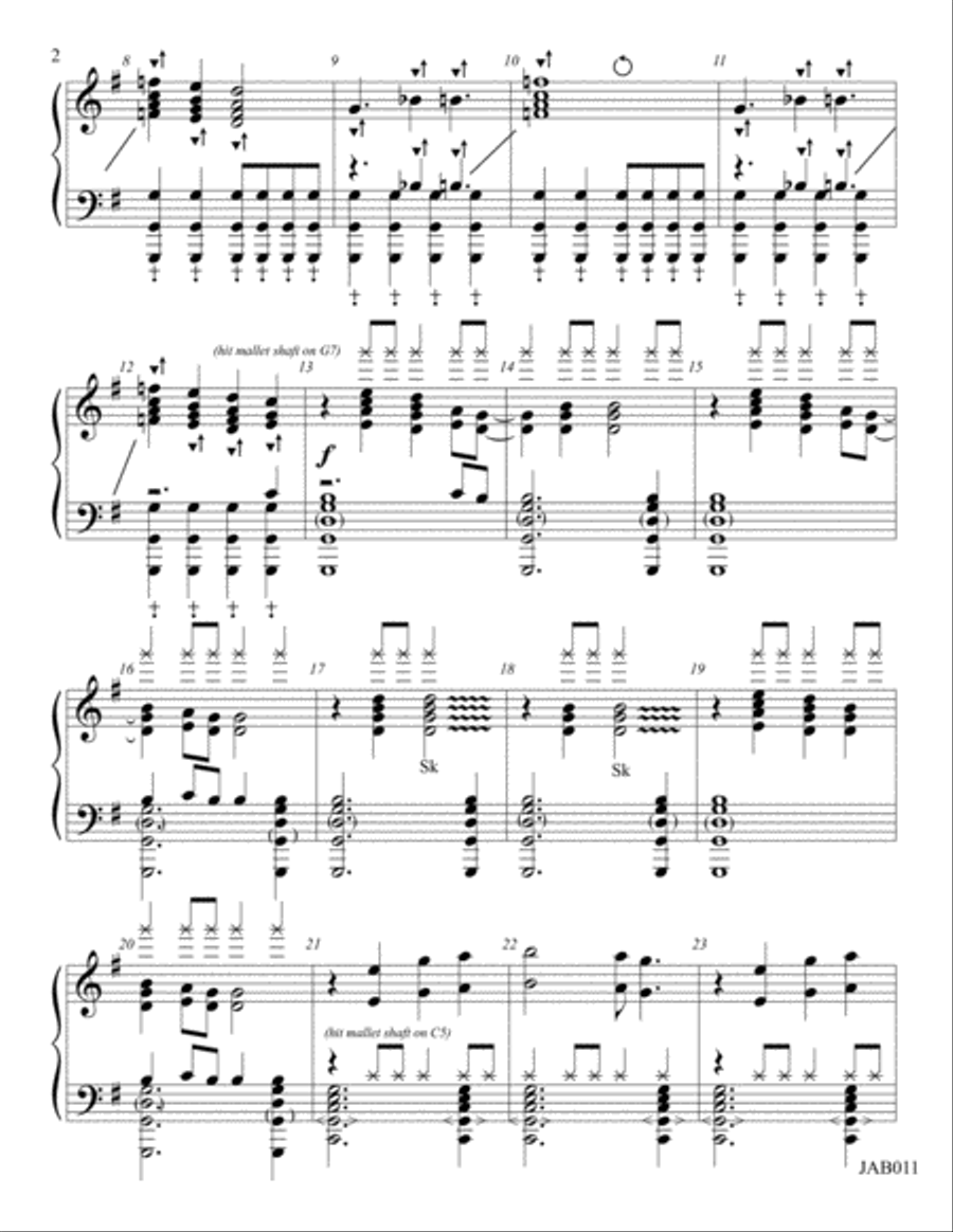 Footloose Footloose Handbell Choir scores gallery preview page 2