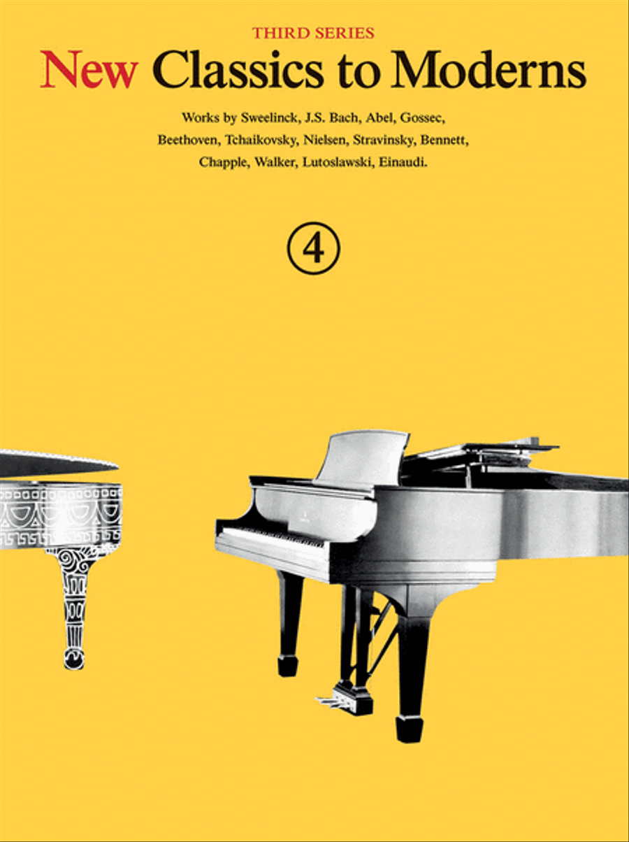 New Classics to Moderns – Third Series Piano scores gallery preview page 1