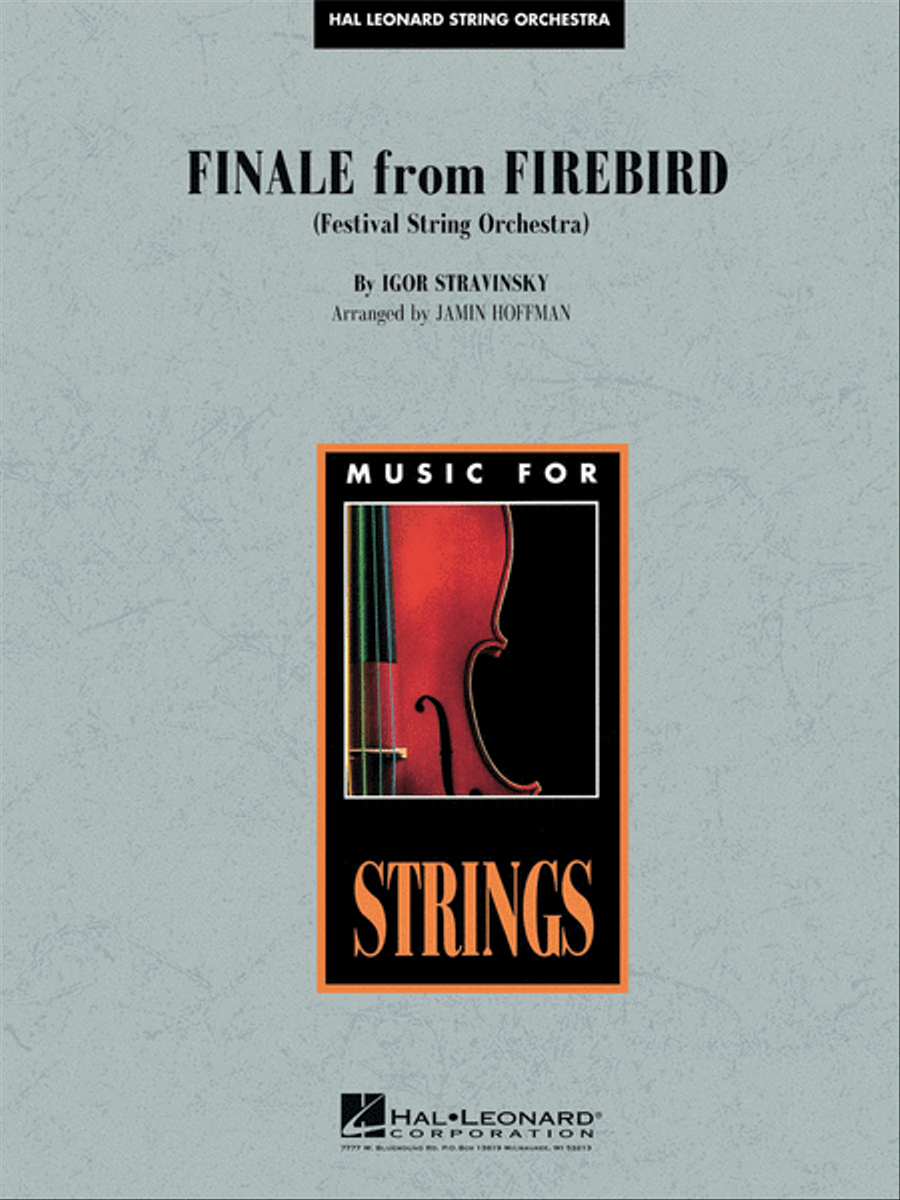 Finale from Firebird (Festival Orchestras Edition) String Orchestra scores gallery preview page 1