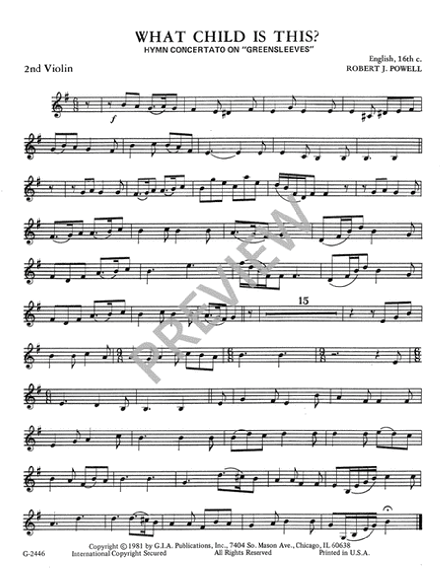 What Child Is This - Instrument edition Cello scores gallery preview page 3