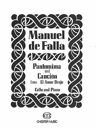 Book cover for De Falla:Pantomima And Cancion From El Amor Brujo