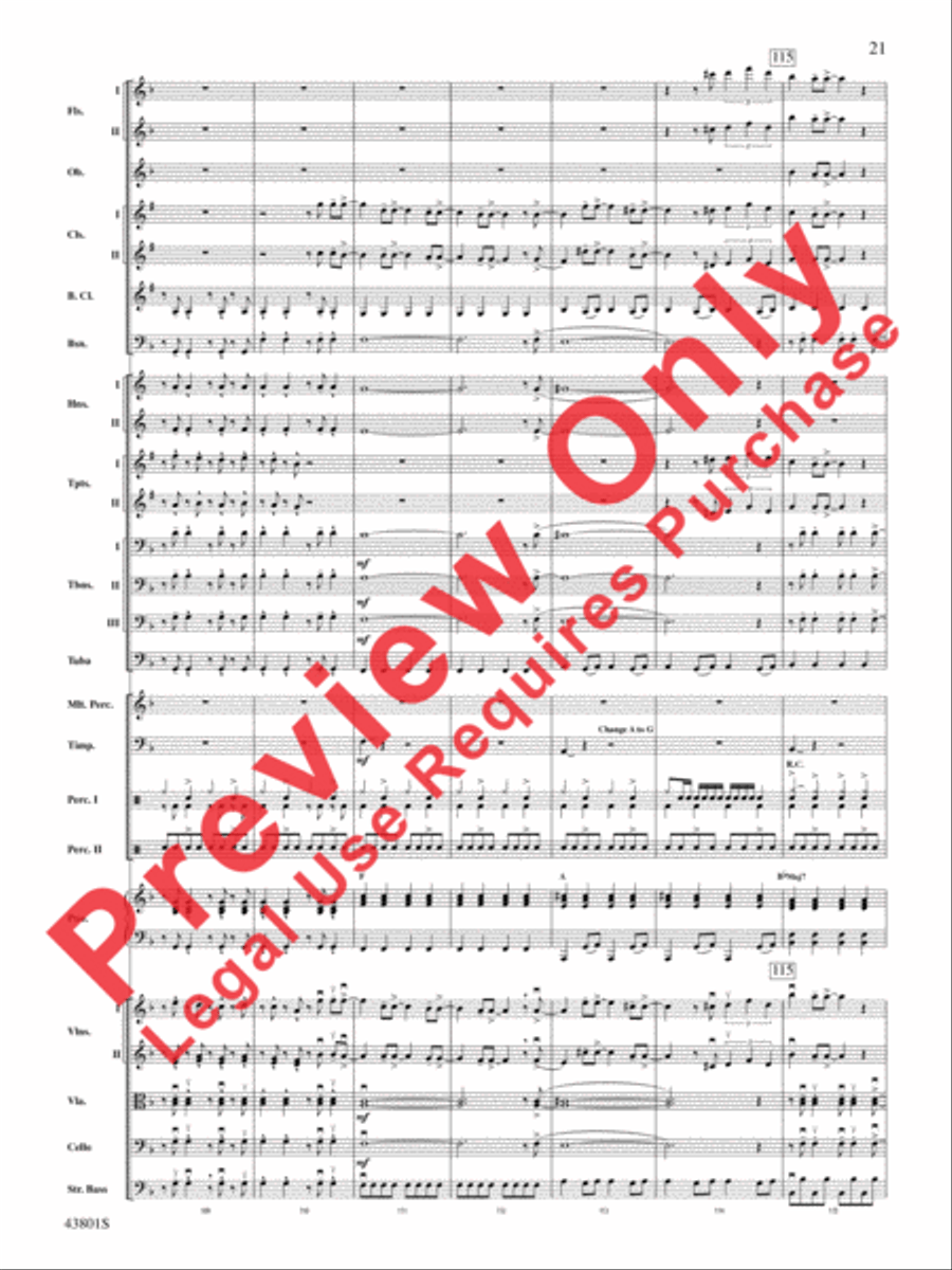 Bruno Mars' Greatest Hits Full Orchestra scores gallery preview page 22