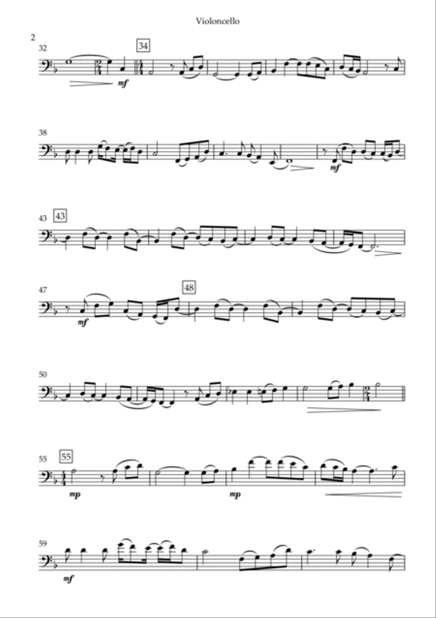 Hey Jude Cello Solo scores gallery preview page 2