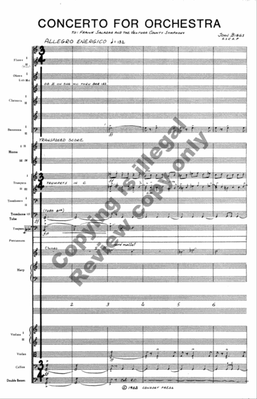 Concerto for Orchestra Full Orchestra scores gallery preview page 80