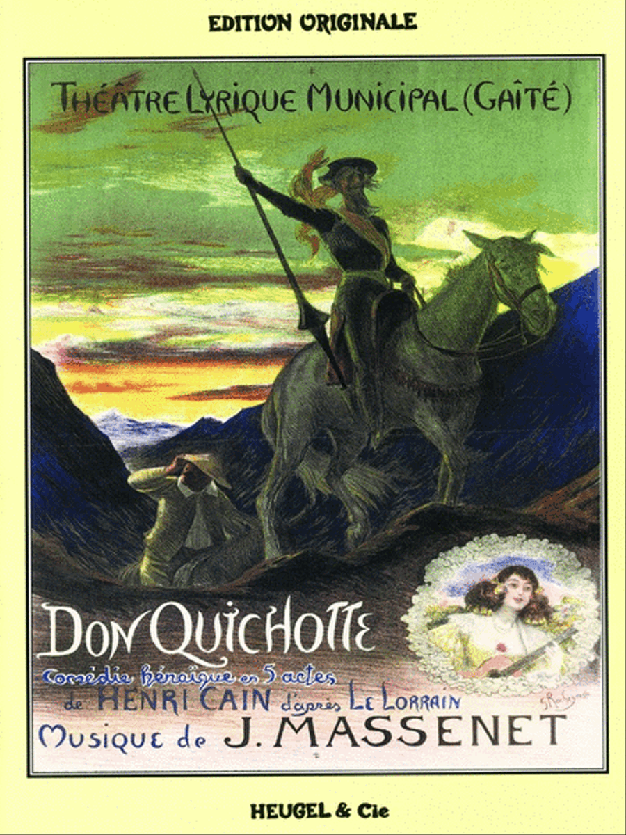 Don Quixote (opera) Voice scores gallery preview page 1