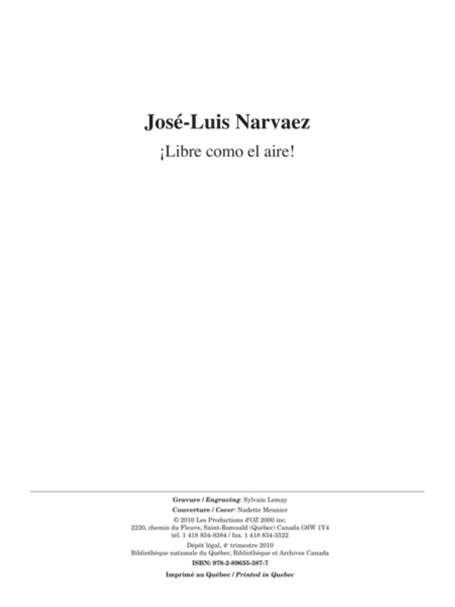 ¡Libre como el aire! Classical Guitar scores gallery preview page 1