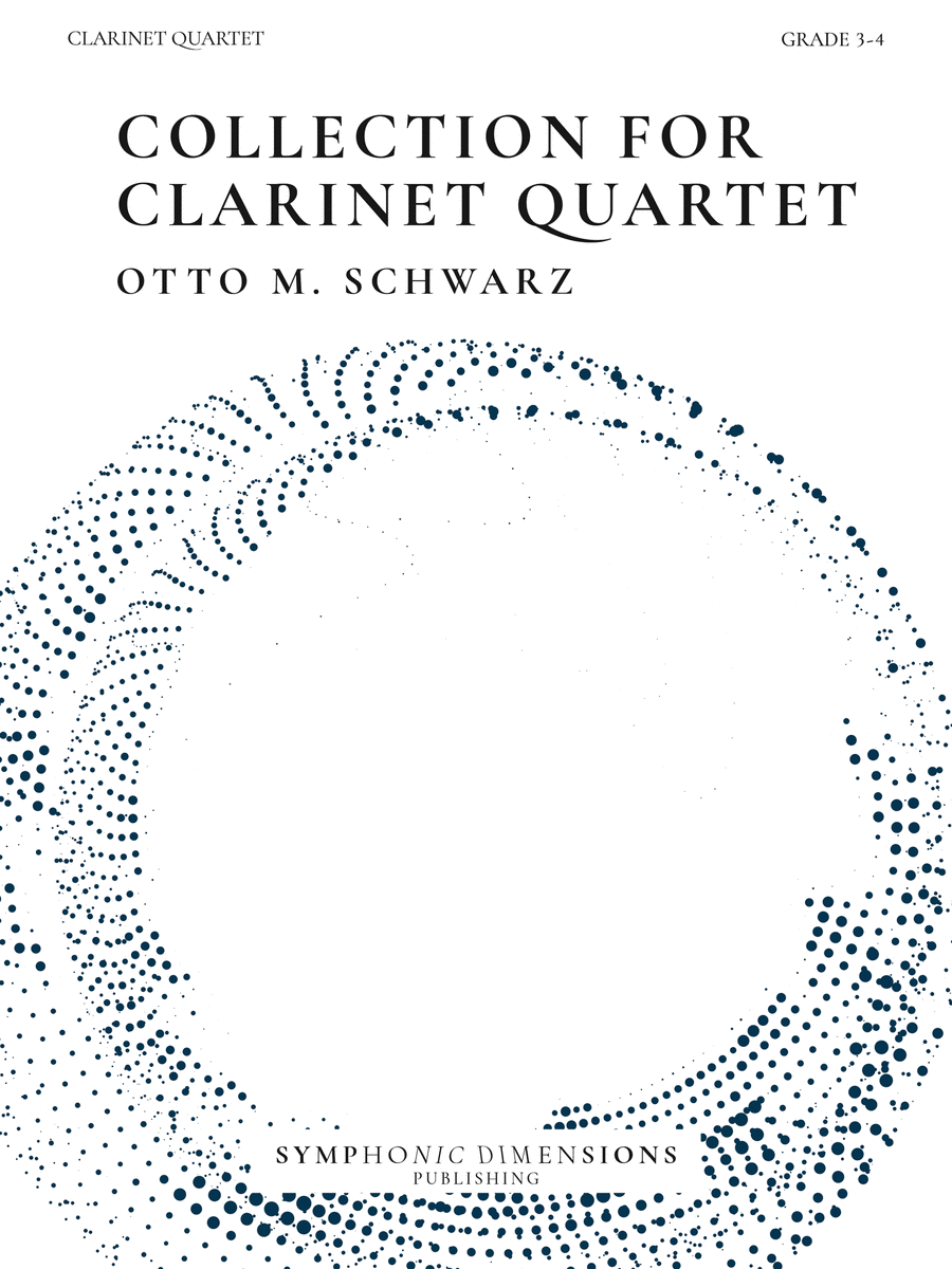 Collection for Clarinet Quartet – 6 Original Pieces