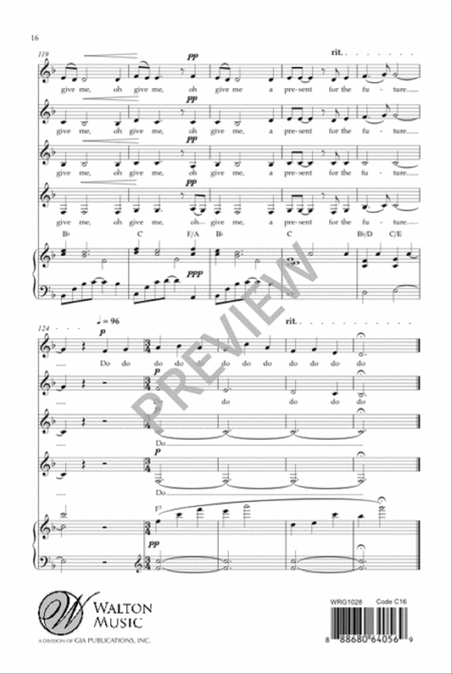 The World for Christmas (SSAA) SSAA scores gallery preview page 17