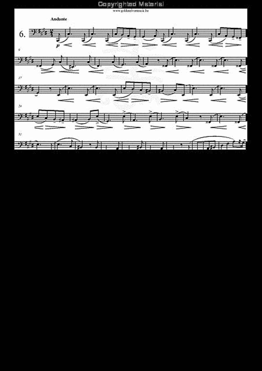 24 Etudes Tuba scores gallery preview page 7