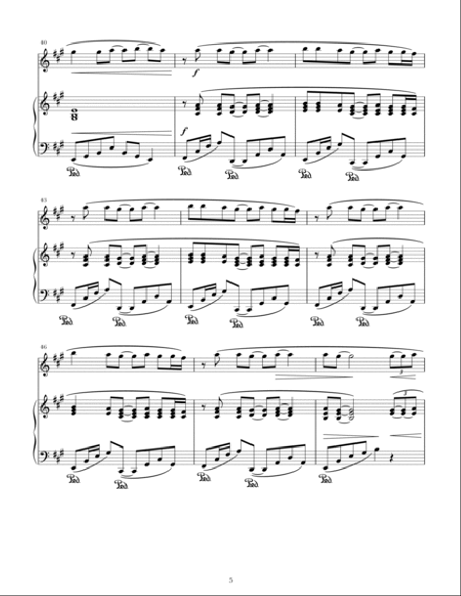 My Immortal Flute scores gallery preview page 5