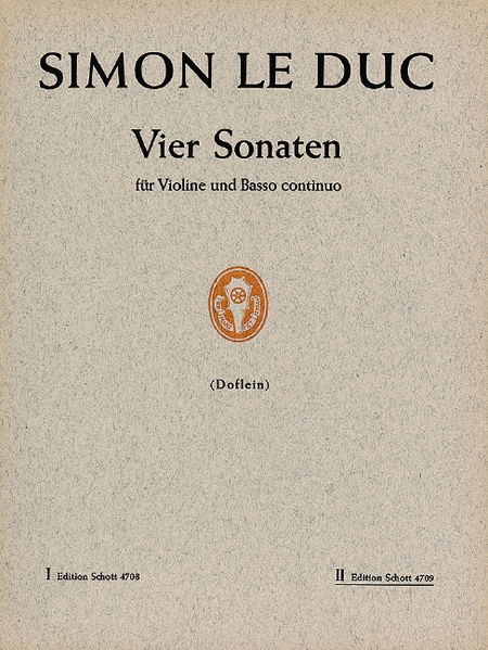 Violin Sonatas Op. 1/1&4