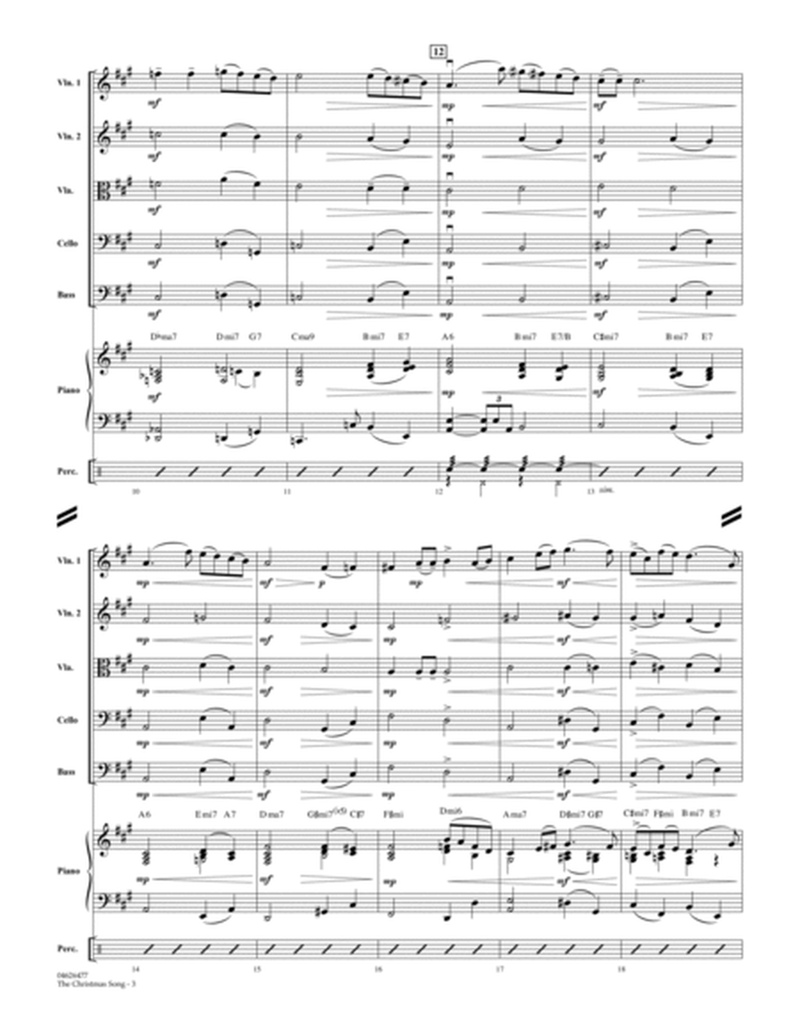 The Christmas Song - Full Score