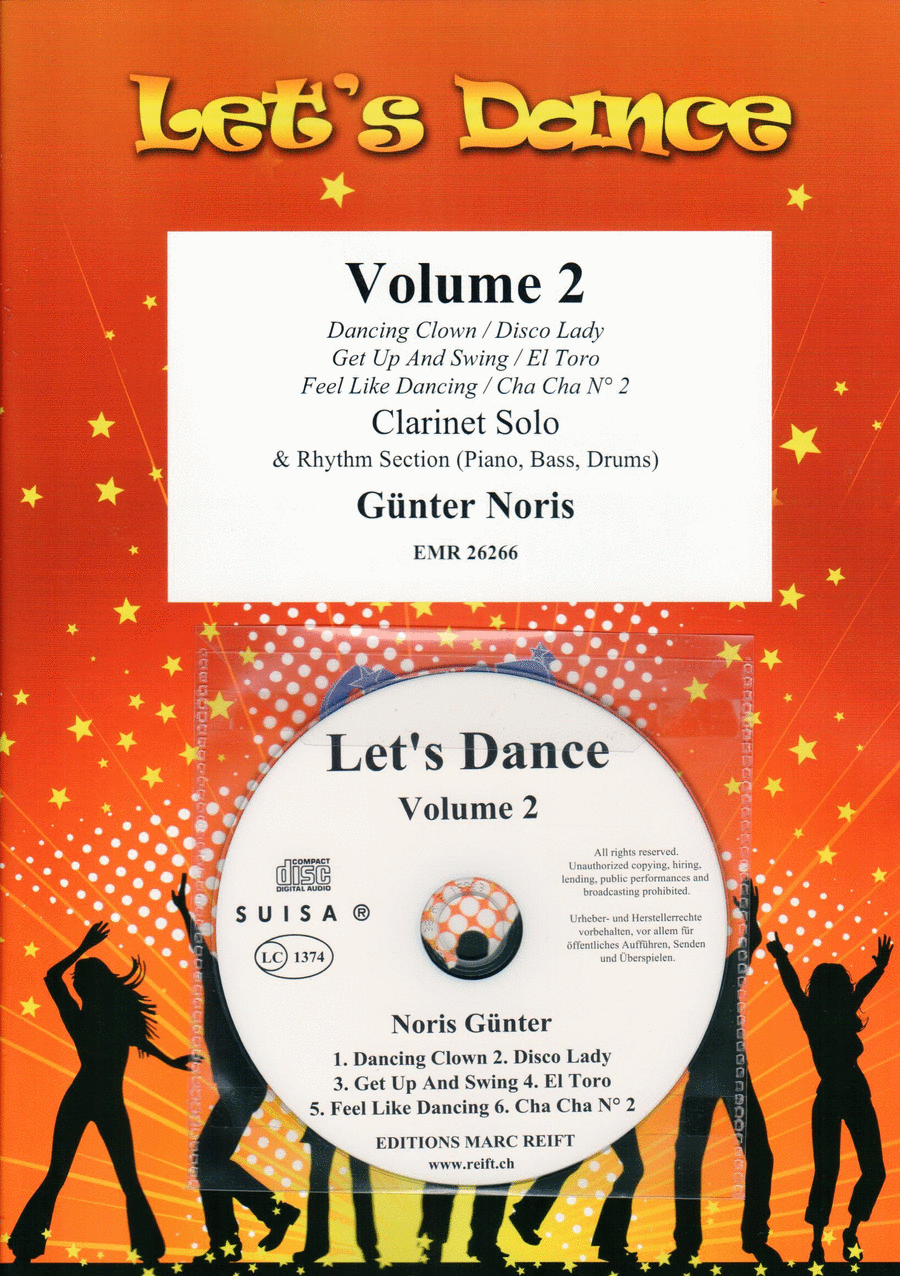 Let's Dance Volume 2 Clarinet scores gallery preview page 1