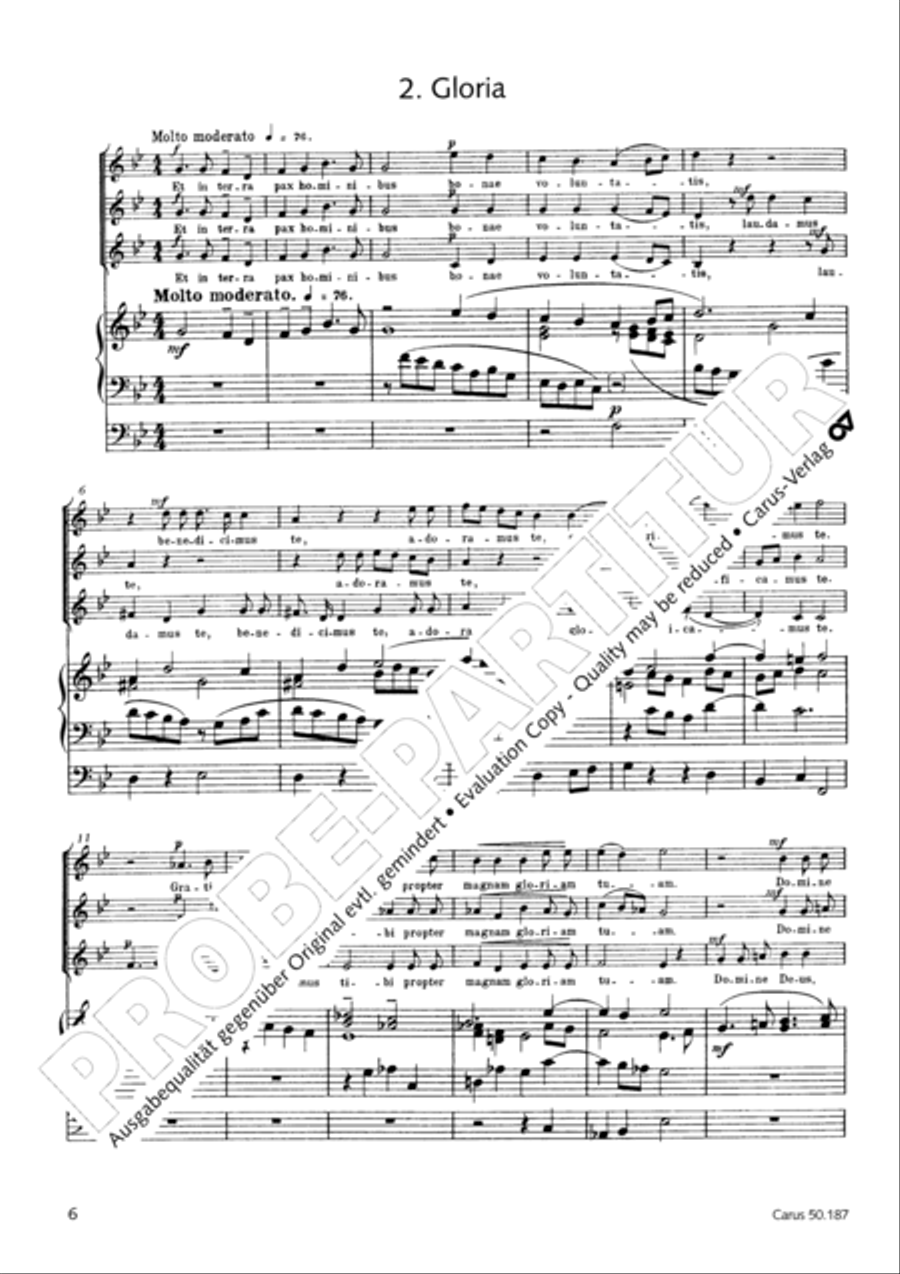 Mass in g minor Mass in g minor SSA scores gallery preview page 7