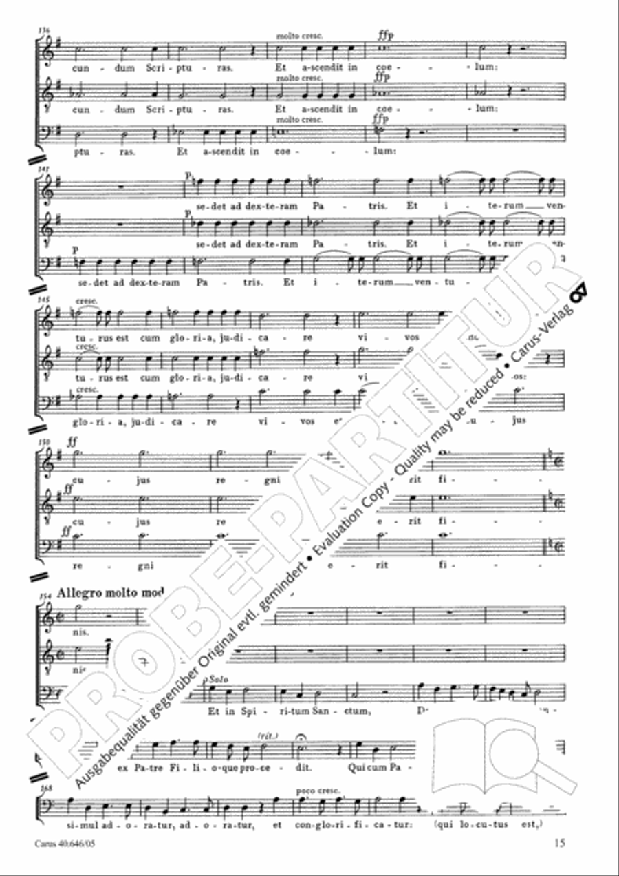Mass in A major Mass in A major STB scores gallery preview page 16