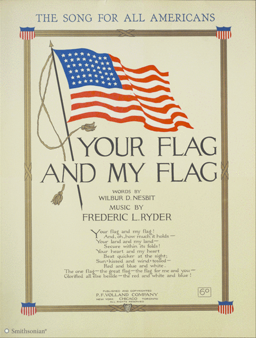 Your Flag and My Flag 4-Part scores gallery preview page 1