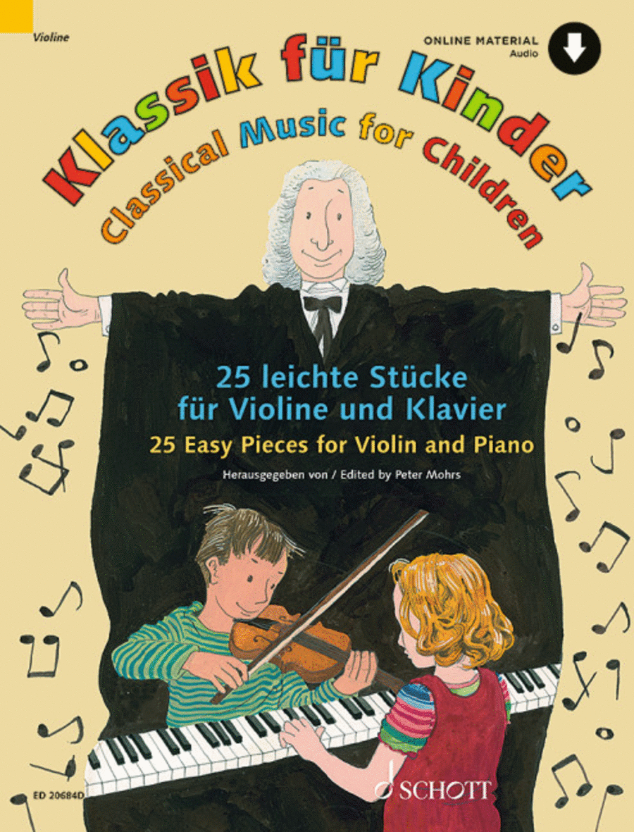 Classical Music for Children Violin Solo scores gallery preview page 1