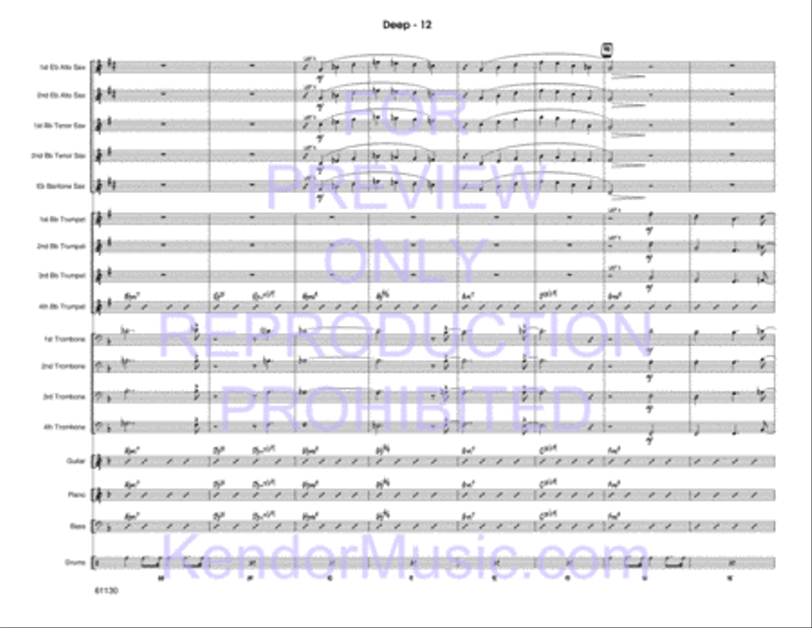 Deep Jazz Ensemble scores gallery preview page 13