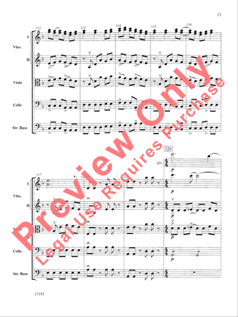 Mantras Mantras String Orchestra scores gallery preview page 14