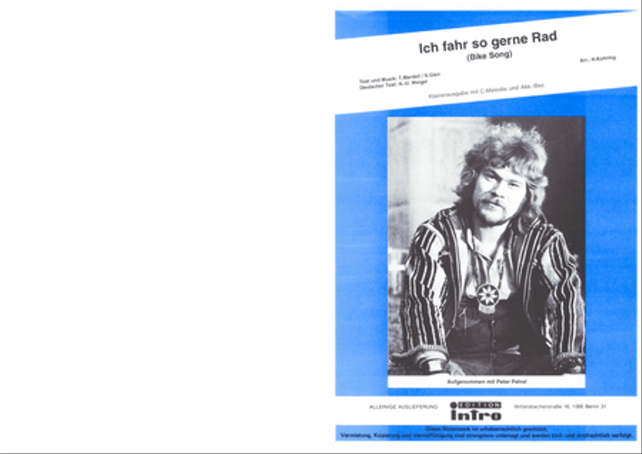 Ich fahr so gerne Rad (Bike Song) Voice scores gallery preview page 1