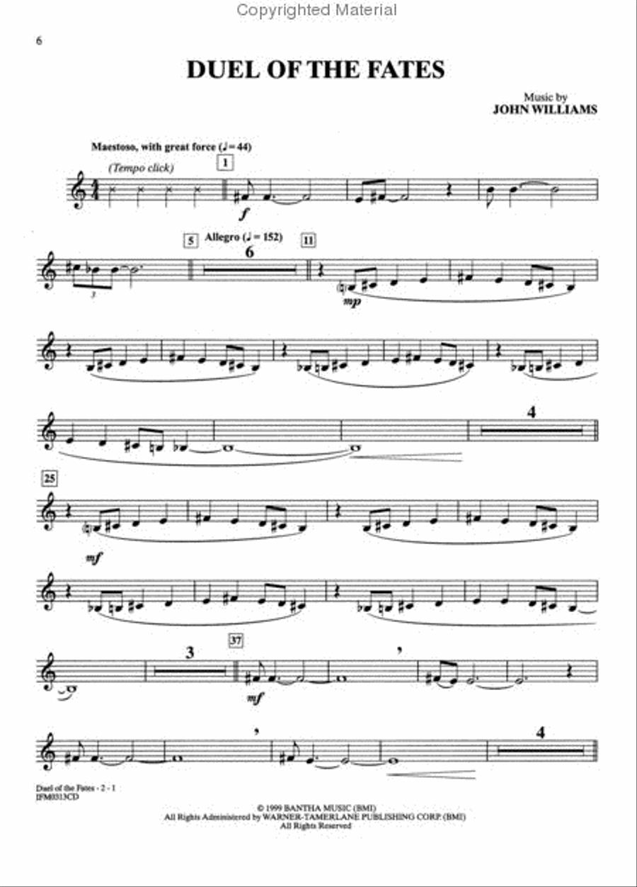 Movie Instrumental Solos - Horn (Book and CD) Horn Solo scores gallery preview page 2
