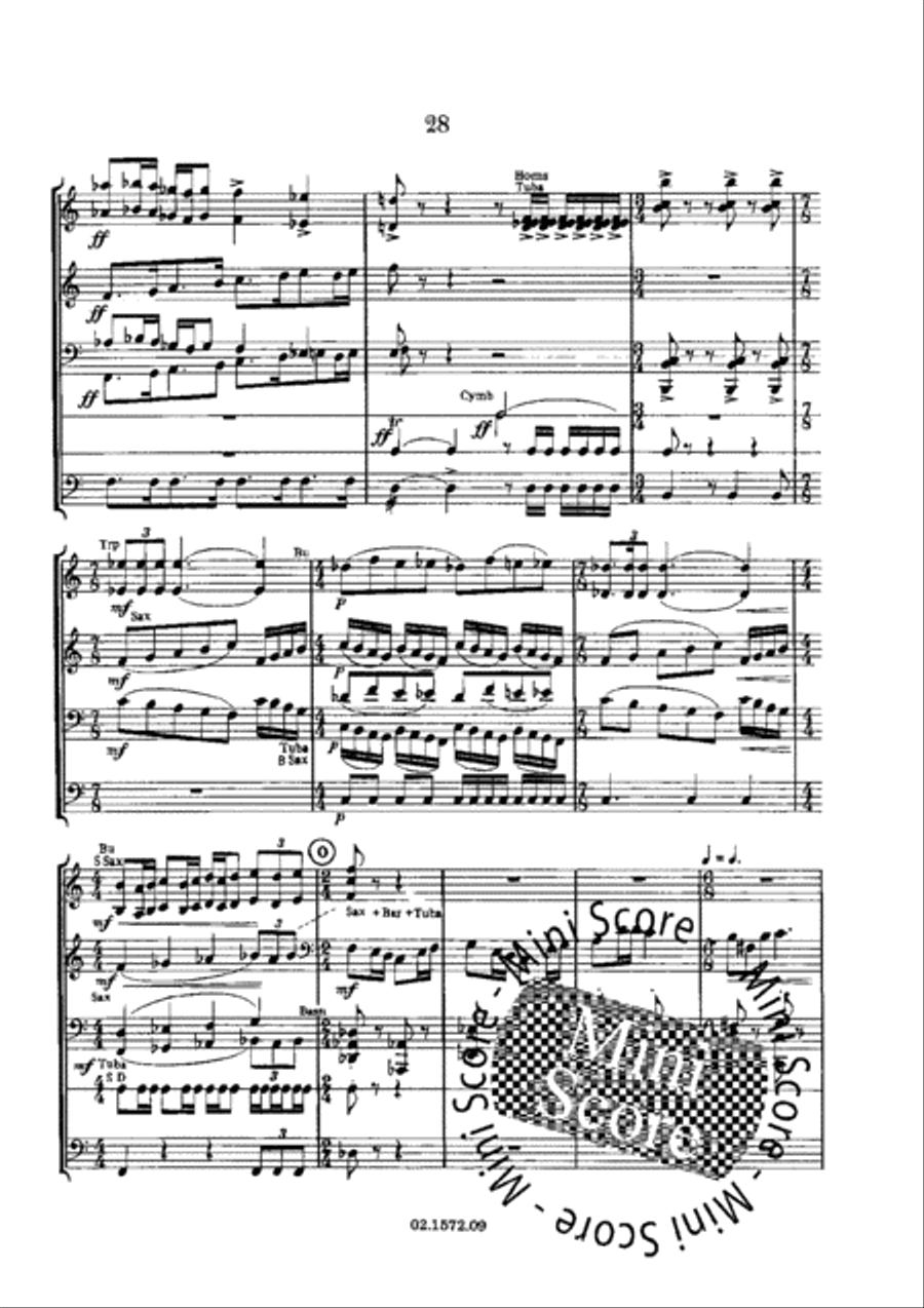 Triptiek voor Fanfare Concert Band scores gallery preview page 31
